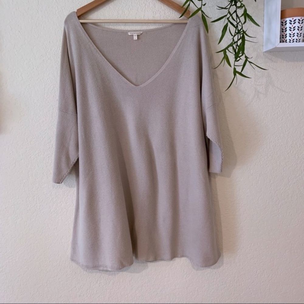 Eileen Fisher oversized cream sweater